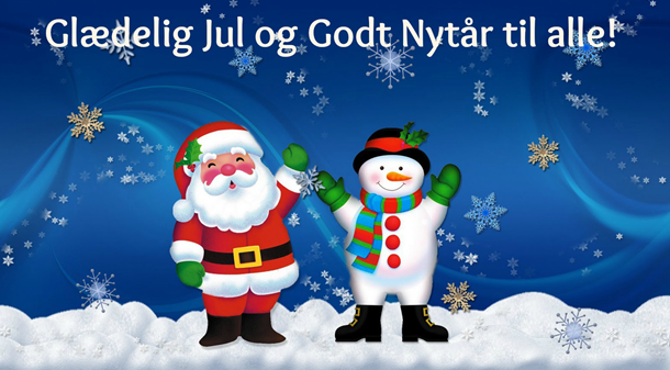 Glædelig jul og godt nytår