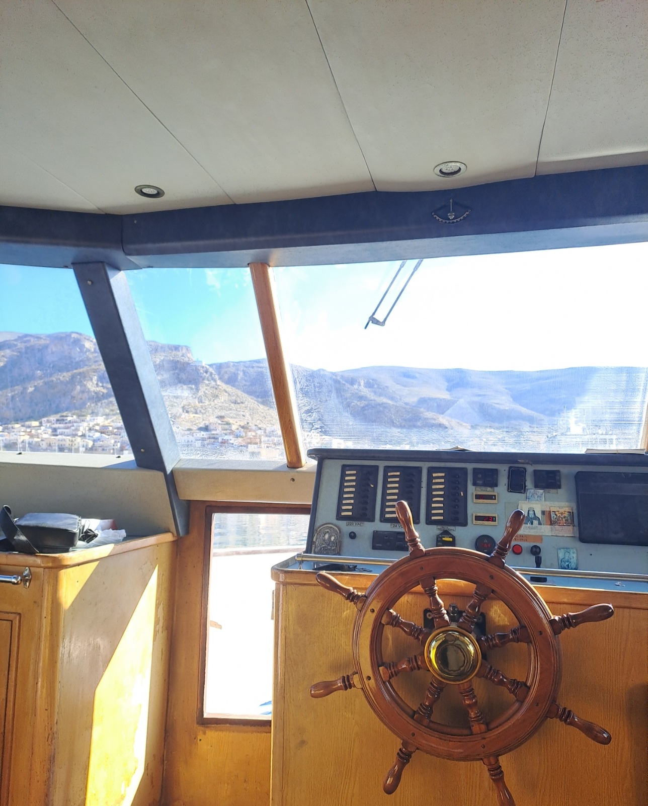 Båden fra Mastachari (Kos) mod Pothia (Kalymnos)