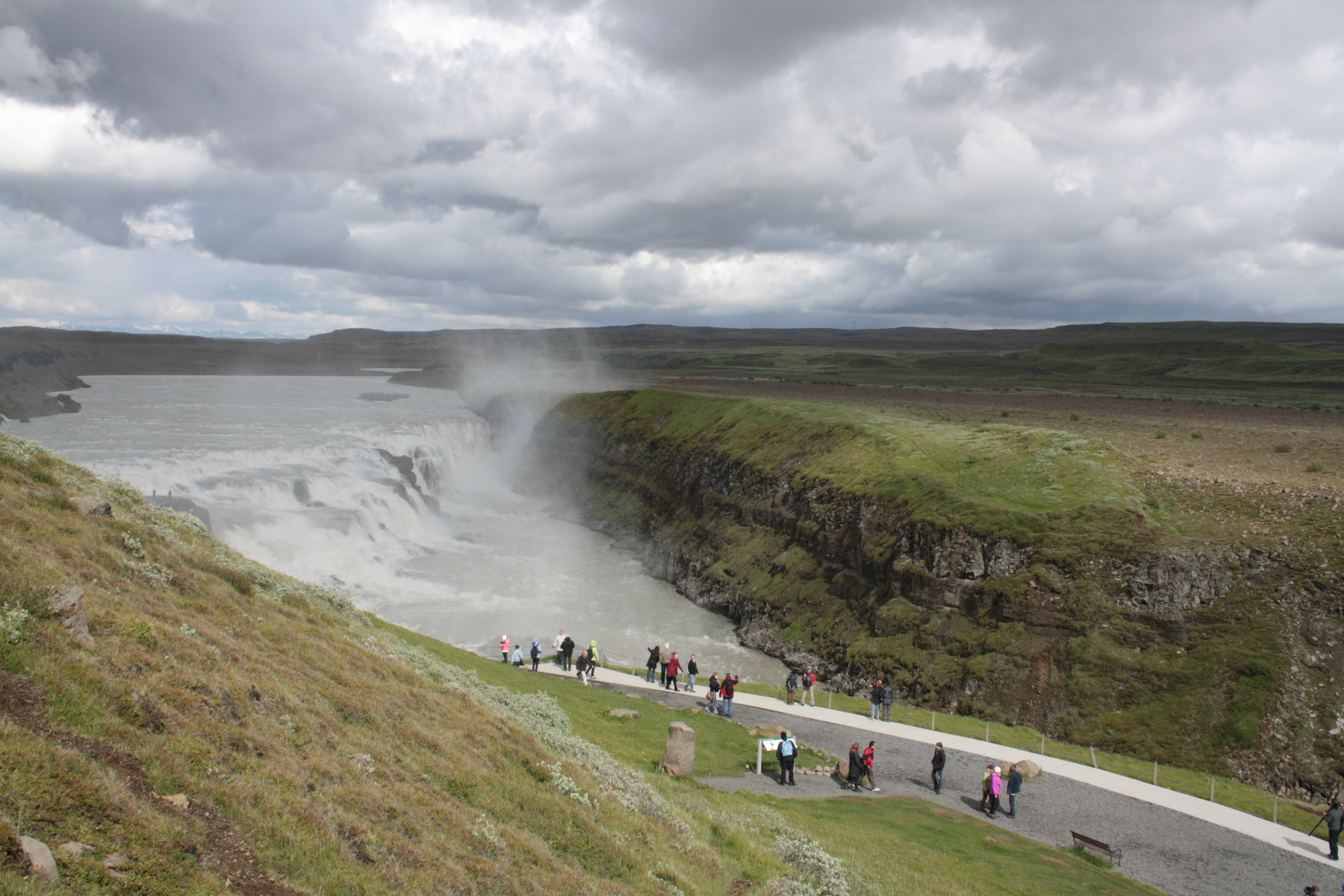 Besøgscenteret ved Gullfoss