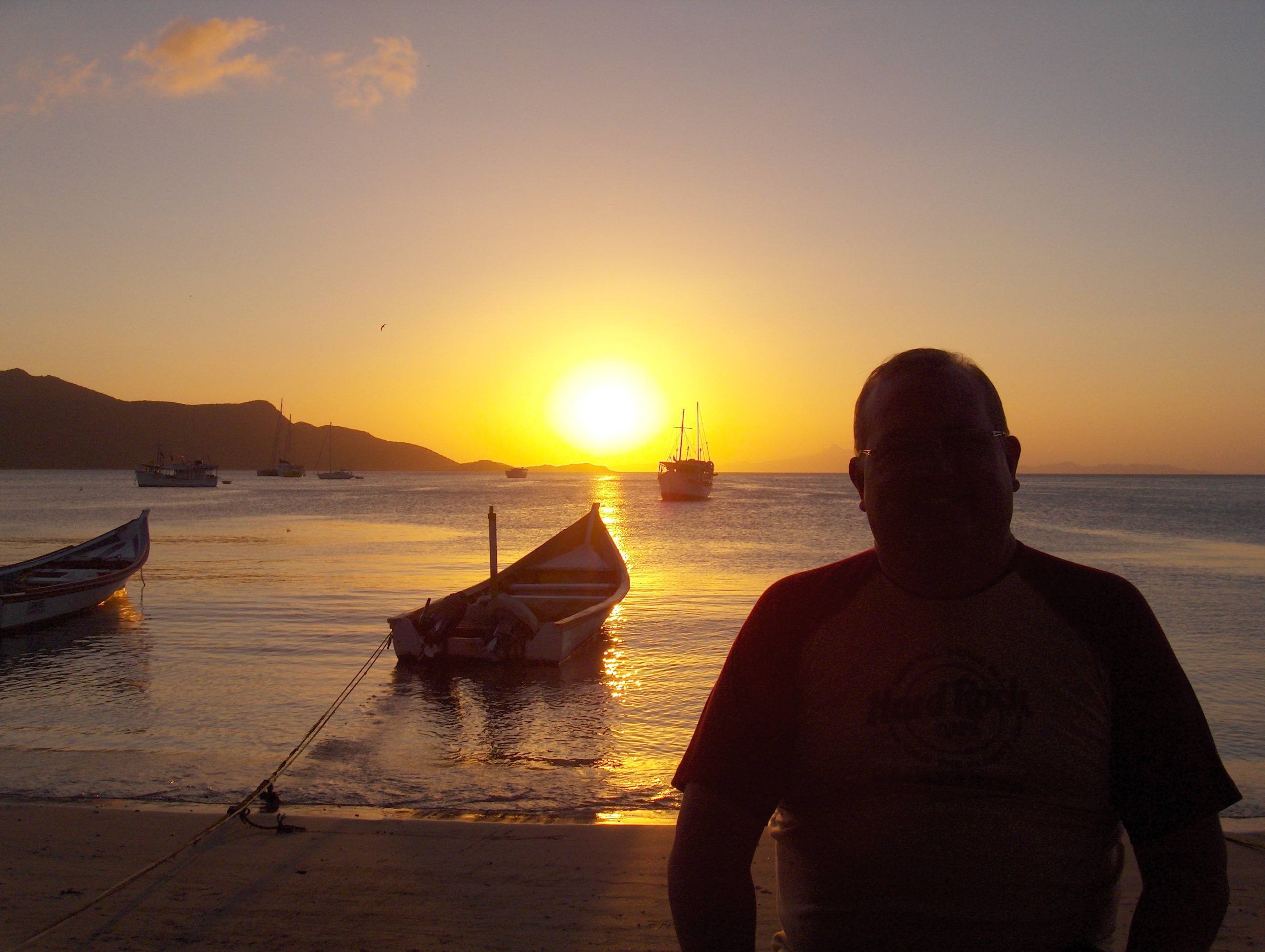 Solnedgang i Juan Griego