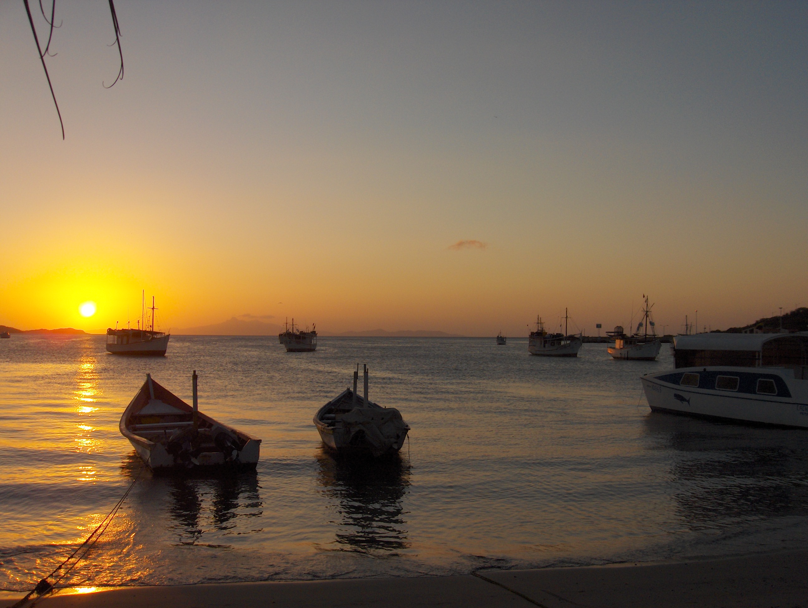 Solnedgang i Juan Griego