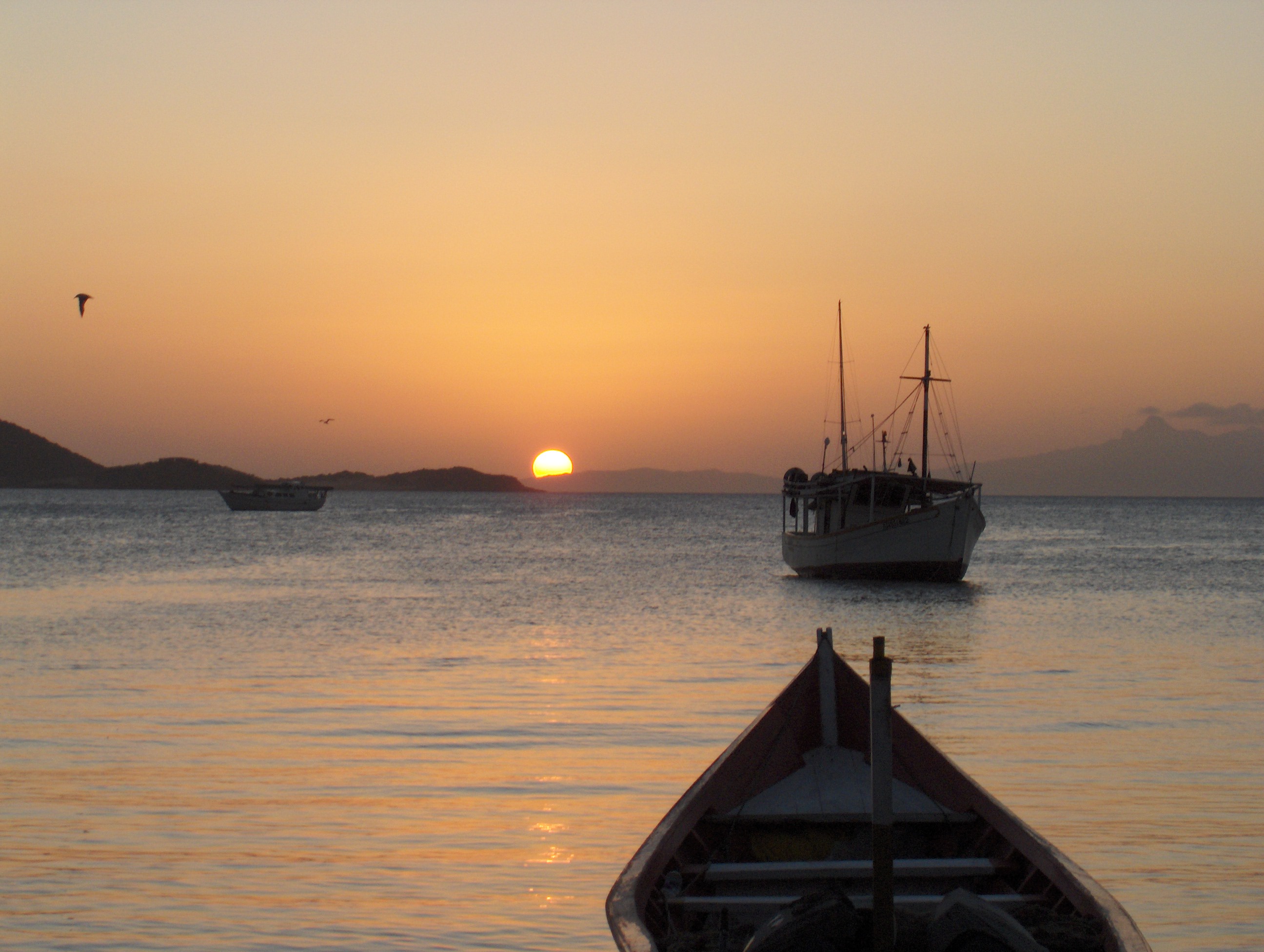 Solnedgang i Juan Griego