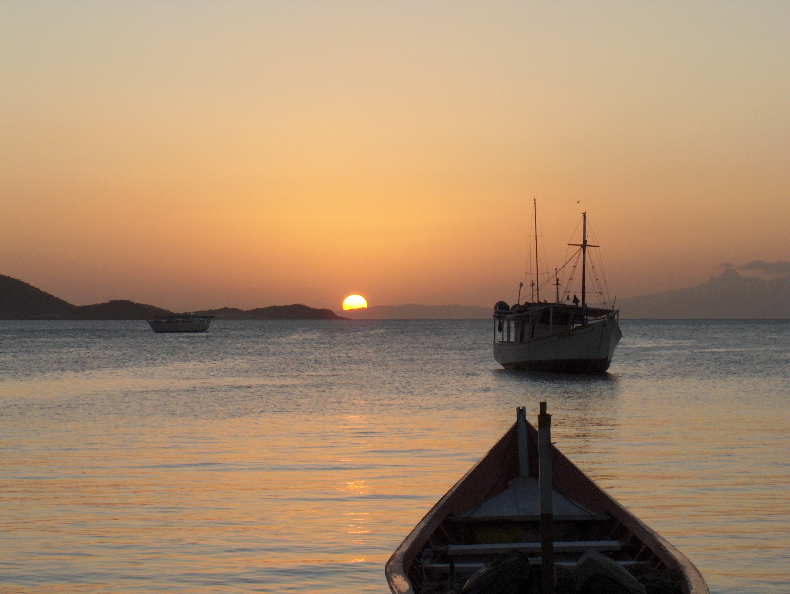 Solnedgang i Juan Griego