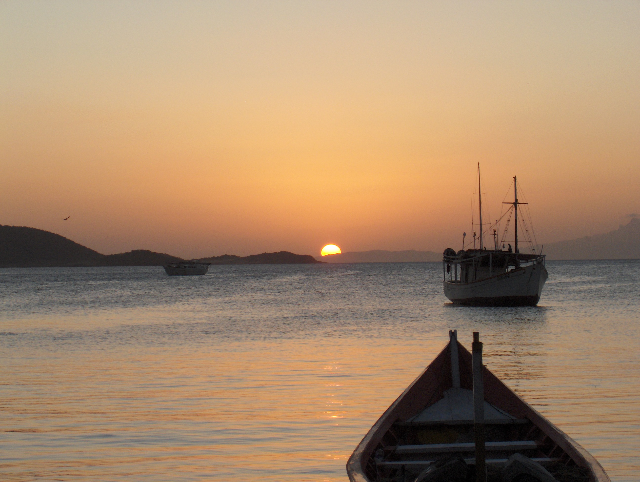 Solnedgang i Juan Griego