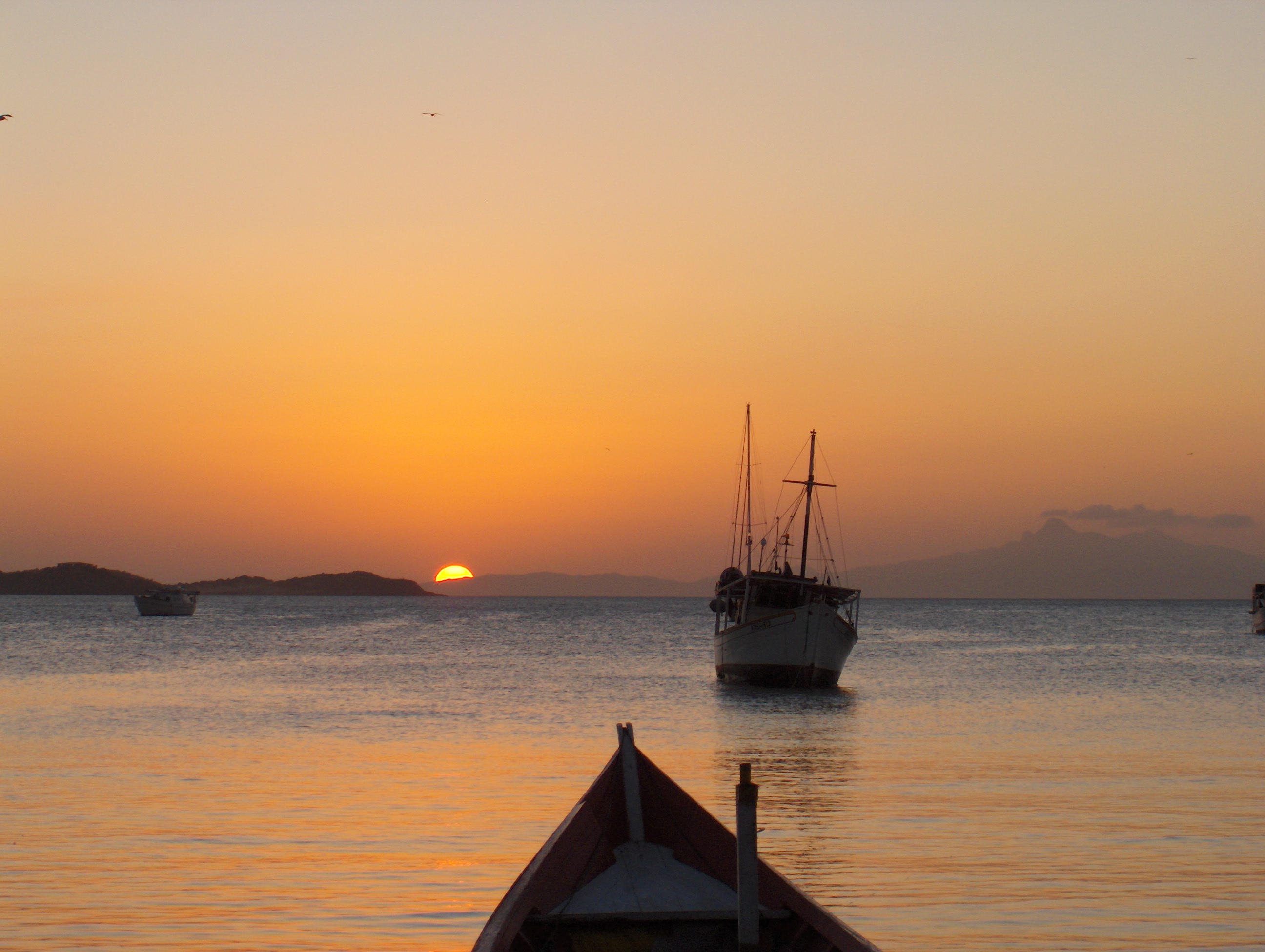 Solnedgang i Juan Griego