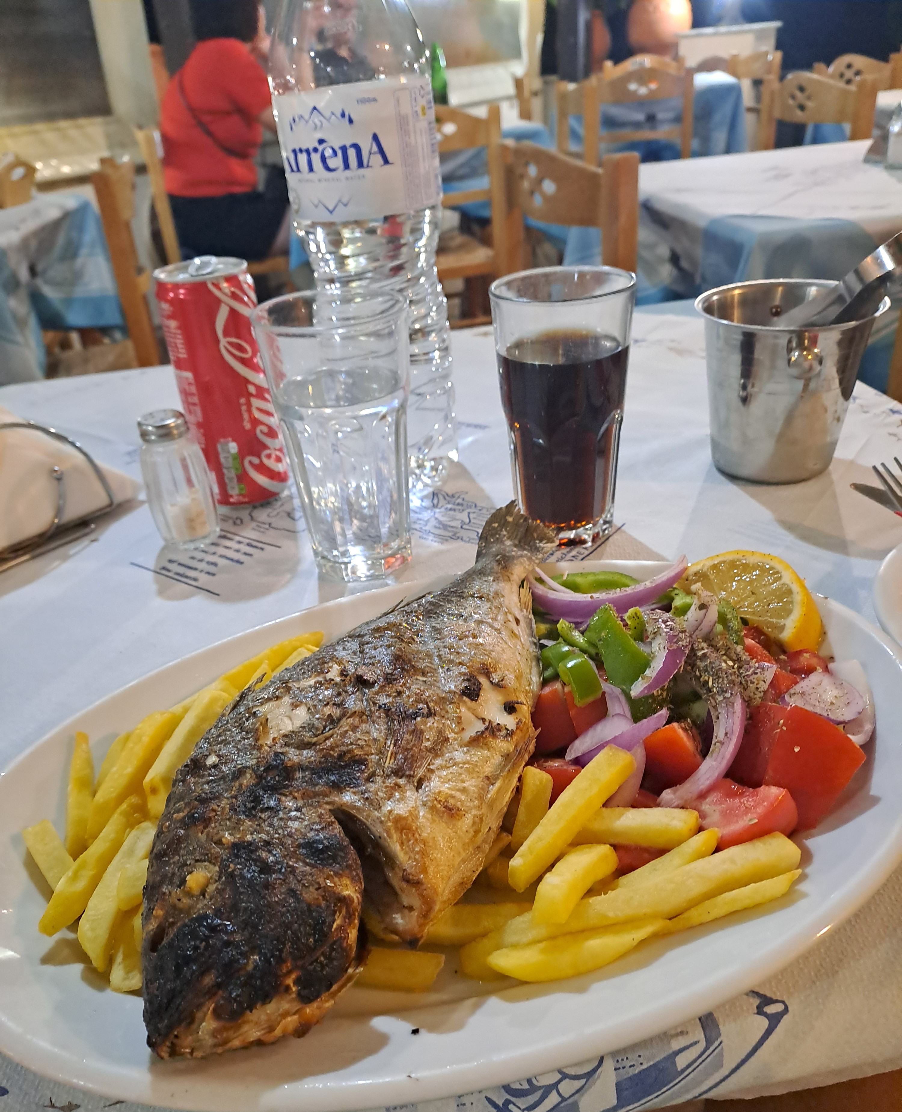 Grillet snapper - Argo Taverna