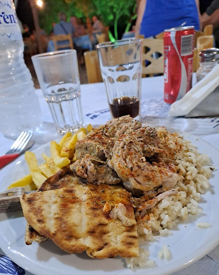 Pork rolls gyros style - Argo Taverna