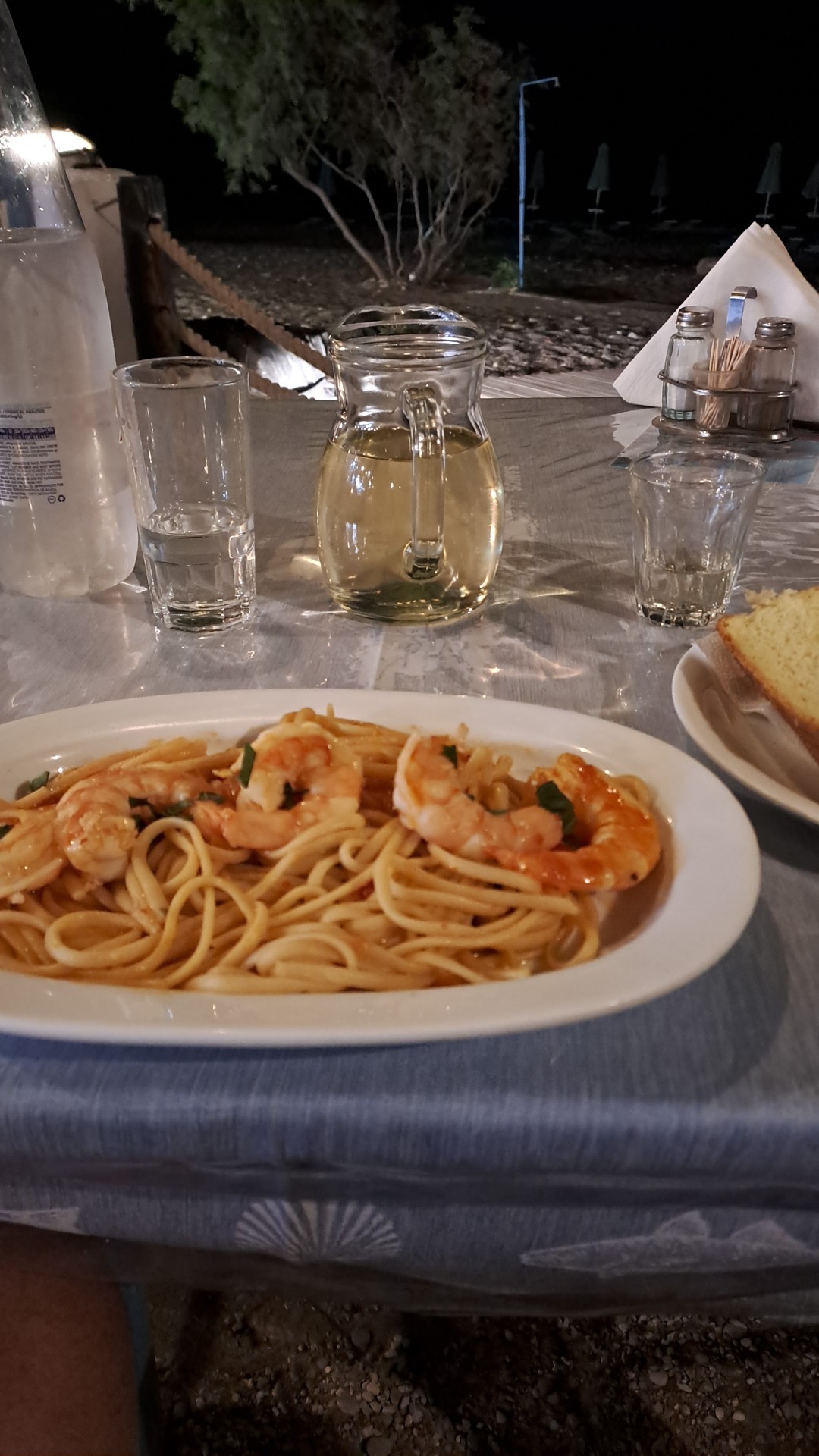 Spaghetti med rejer - Nick the Greek