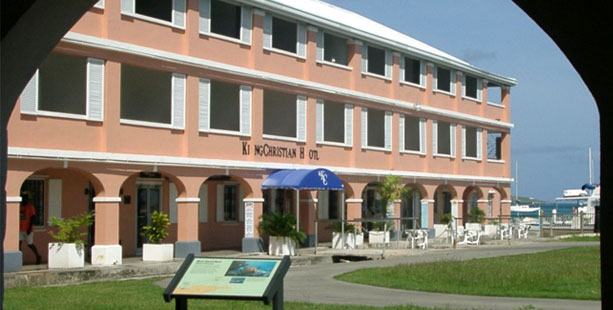 King Christan Hotel i Christiansted på Sankt Croix