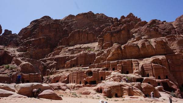Udhugninger af boliger m.v. i Petra, Jordan